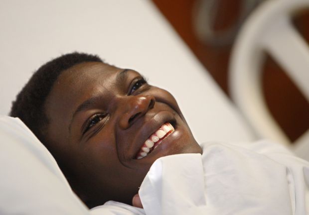 Rogers Ssembatya smiles